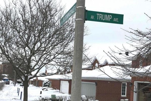 Warga Ottawa berusaha membuang nama jalan Trump